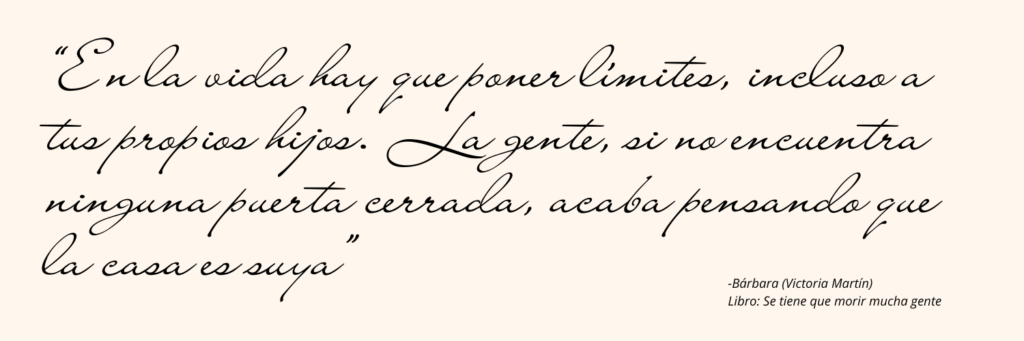 frase de victoria martin, libro